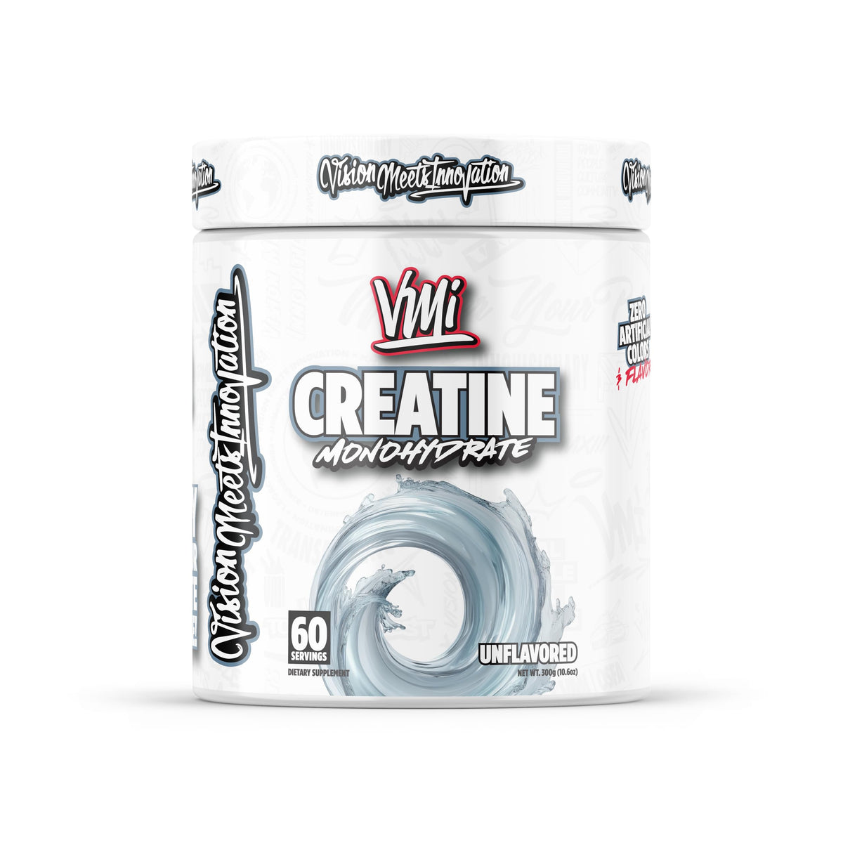 VMI Sports Créatine Monohydrate Poudre Pure 300g vue avant