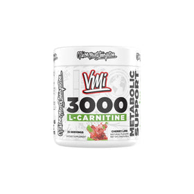 VMI Sports L-Carnitine 3000 Poudre 3000 mg en pot avec étiquette Cerise Lime