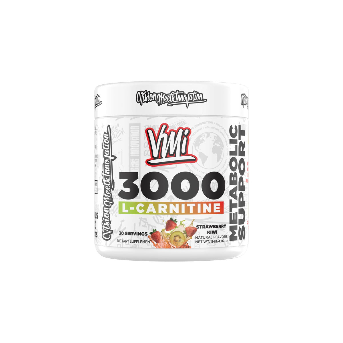 VMI Sports L-Carnitine 3000 Poudre 3000 mg vue avant