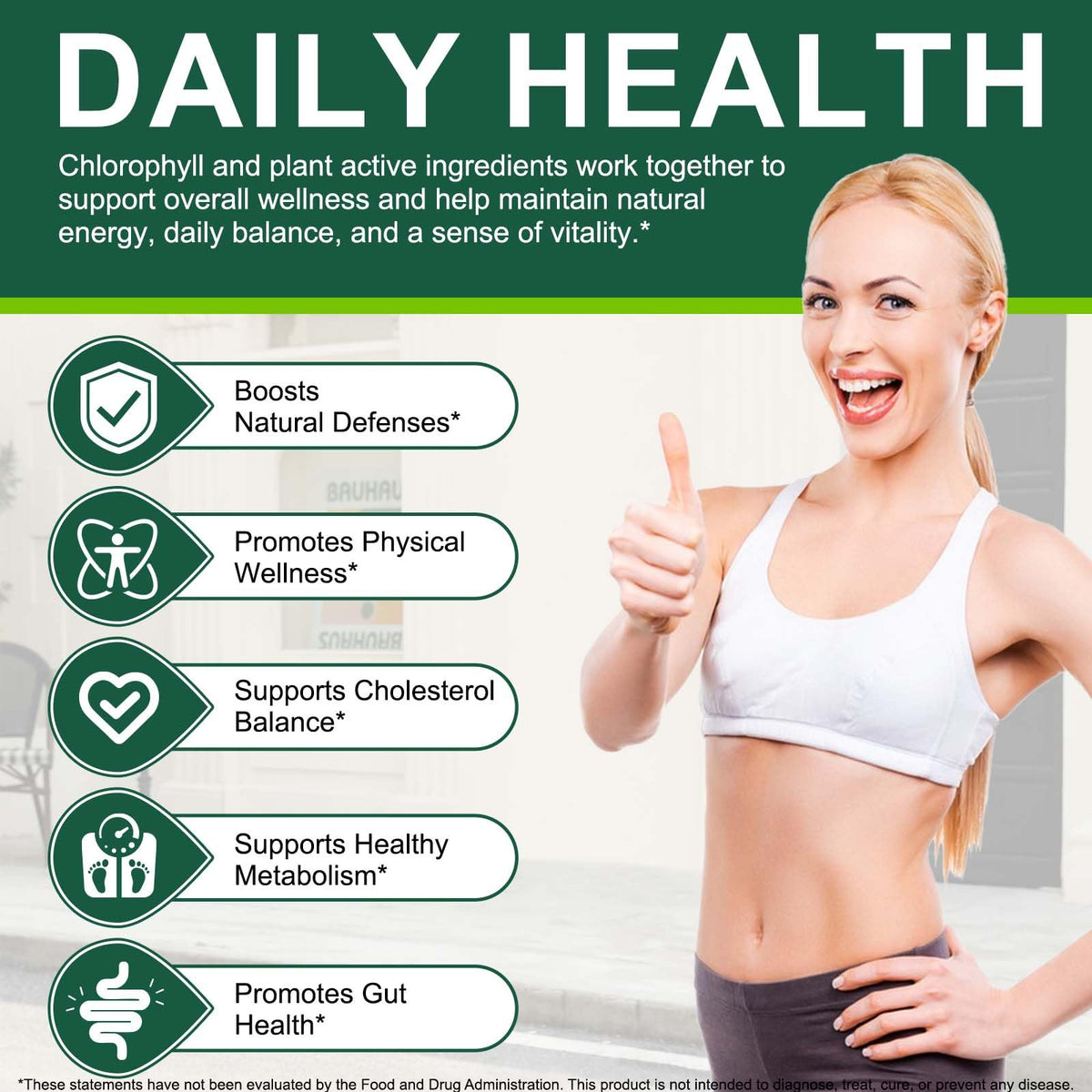 VOGSIG Capsules de Spiruline Chlorella Bio 300 Softgels avec étiquette