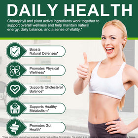 VOGSIG Capsules de Spiruline Chlorella Bio 300 Softgels avec étiquette