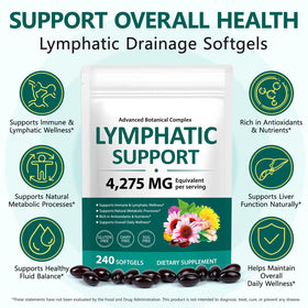 VOGSIG gélules de drainage lymphatique avec ingrédients naturels