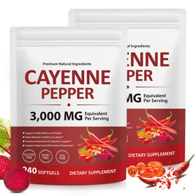 VOGSIG Gélules de Poivre de Cayenne 240 Capsules vue avant
