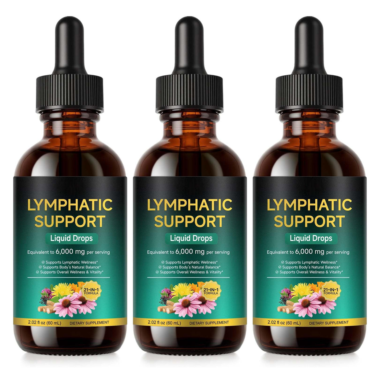 VOGSIG Gouttes de Drainage Lymphatique 60 ml - vue de face