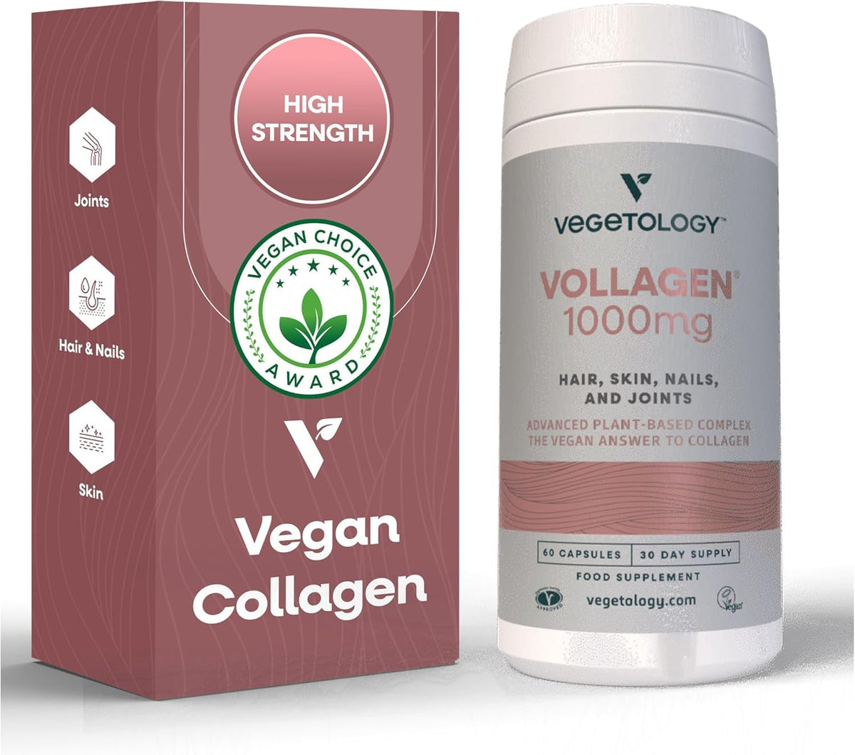 Vollagen Complex Végétal VEGETOLOGY boîte vue de face