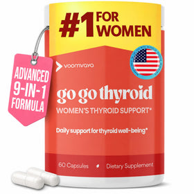 VoomVaya Go Go Thyroid flacon de 50 g avec capsules