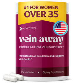 VoomVaya Vein Away 60 capsules vue de face
