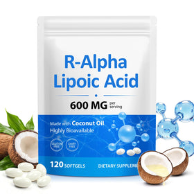 vopxccvy Acide Alpha-Lipoïque 600 mg 120 Gélules, vue de face