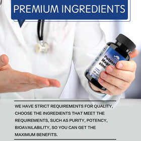 VPKIN Complément Potassium Magnésium 1000mg avec fruits frais en arrière-plan