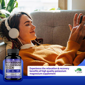 VPKIN Potassium Magnésium Zinc D3 K2 capsules ouvertes