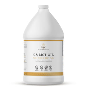 VTC Huile MCT C8 Pure 100% Non Aromatisée 3719g vue avant