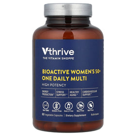 Vthrive Multivitamine BioActive Femme 50+ capsules vue de face