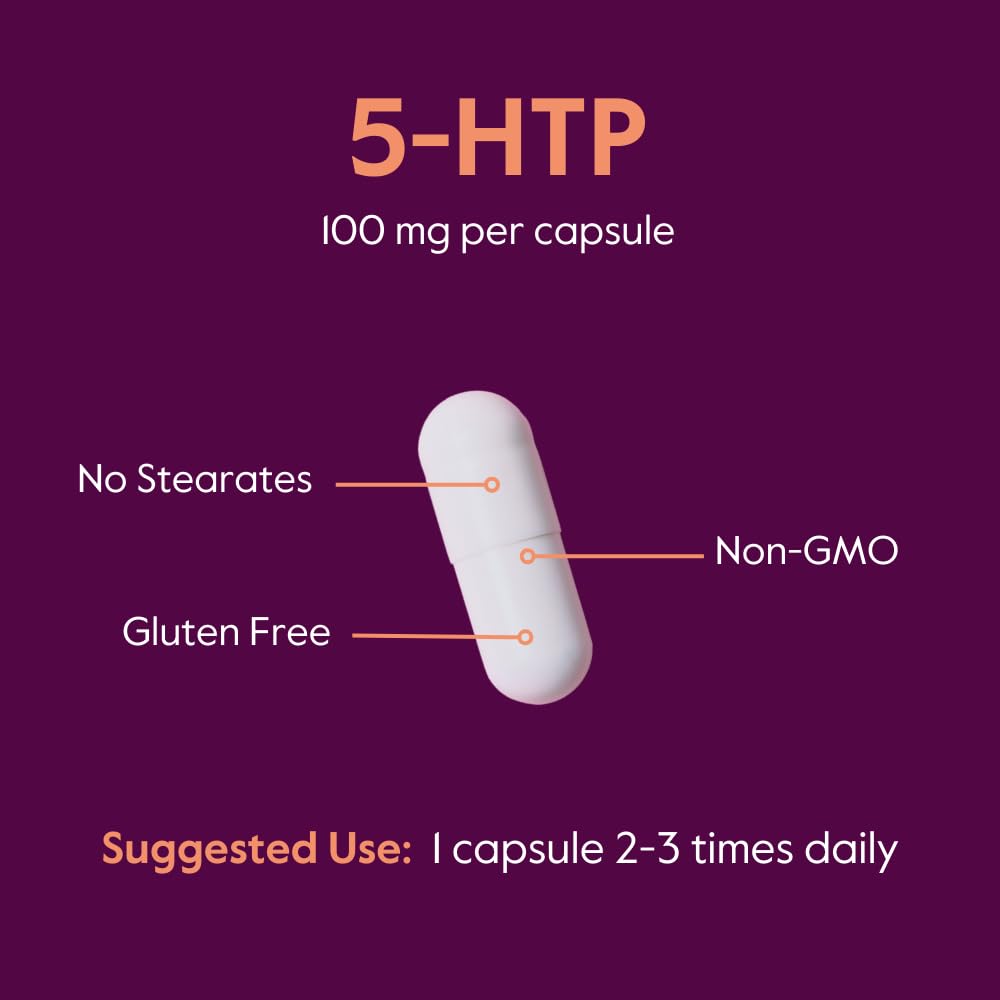 Vue arrière de BESTVITE 5-HTP 240 capsules