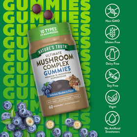 Vue arrière de l'emballage de Nature's Truth Gummies