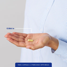 Vue arrière de l'emballage de Quercetin UltraSorb 90 capsules