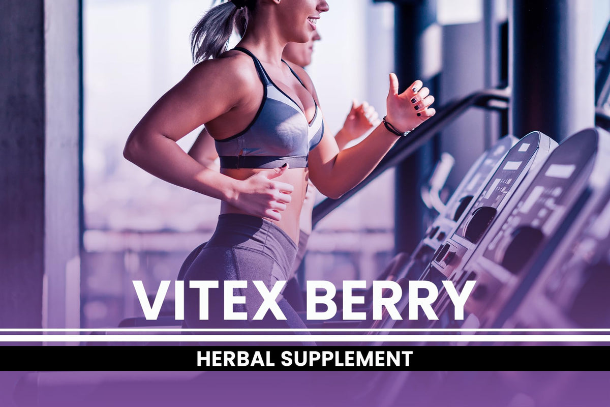 Vue arrière de l'emballage des capsules de Vitex Berry avec informations nutritionnelles