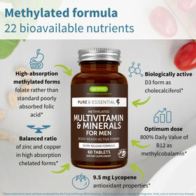 Vue arrière de l'emballage des multivitamines Igennus