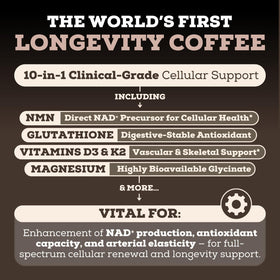 Vue arrière de l'emballage du Black Forest Longevity Mix