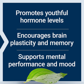 Vue arrière de l'emballage Pregnenolone Life Extension