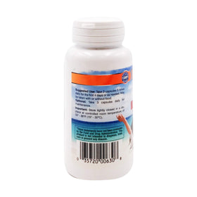 Vue arrière de la boîte de capsules Cleartract D-Mannose