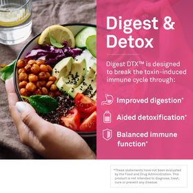 Vue arrière de la boîte de NeuroScience daily DTX 60 capsules