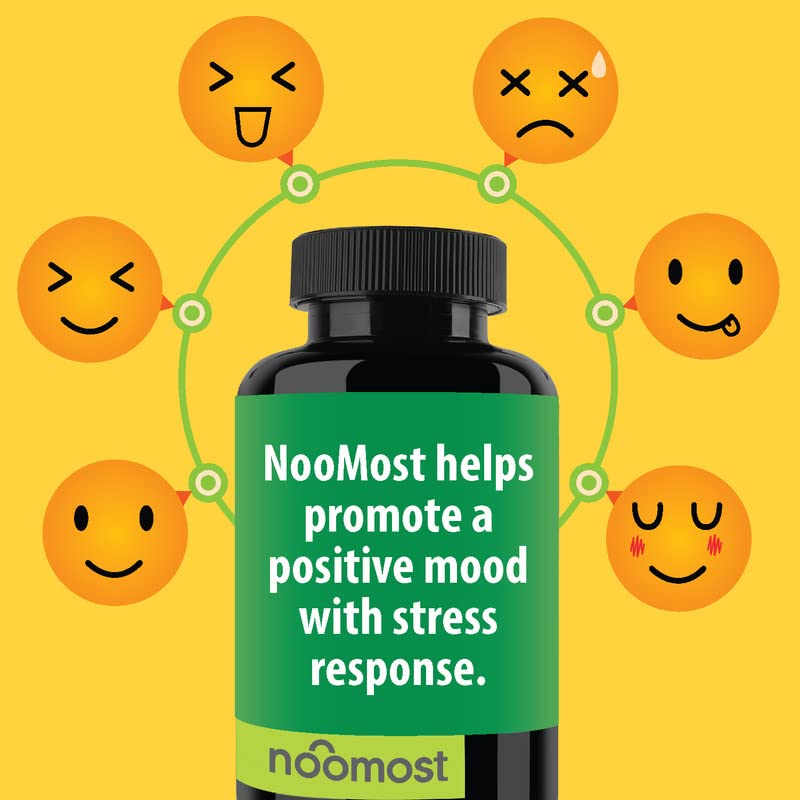 Vue arrière de la boîte de NooMost HTP-5 avec informations nutritionnelles