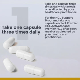 Vue arrière de la boîte de Premier Research Labs Activator HCL