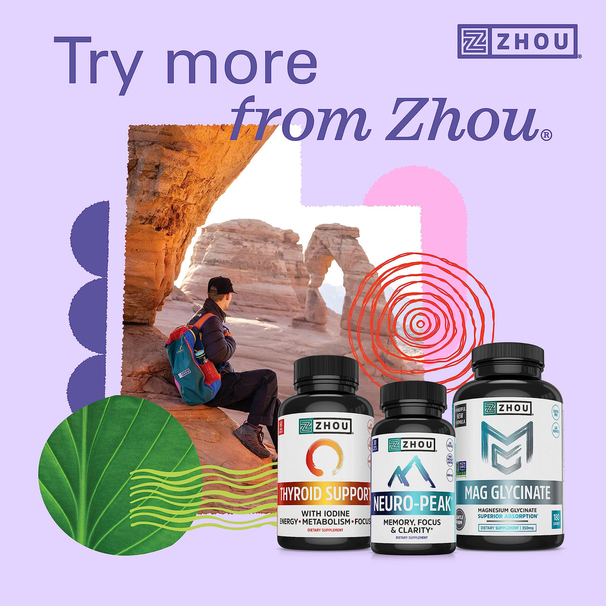 Vue arrière de la boîte de ZHOU Blast+