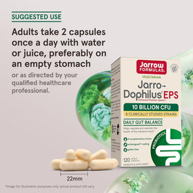 Vue arrière de la bouteille de Jarro-Dophilus