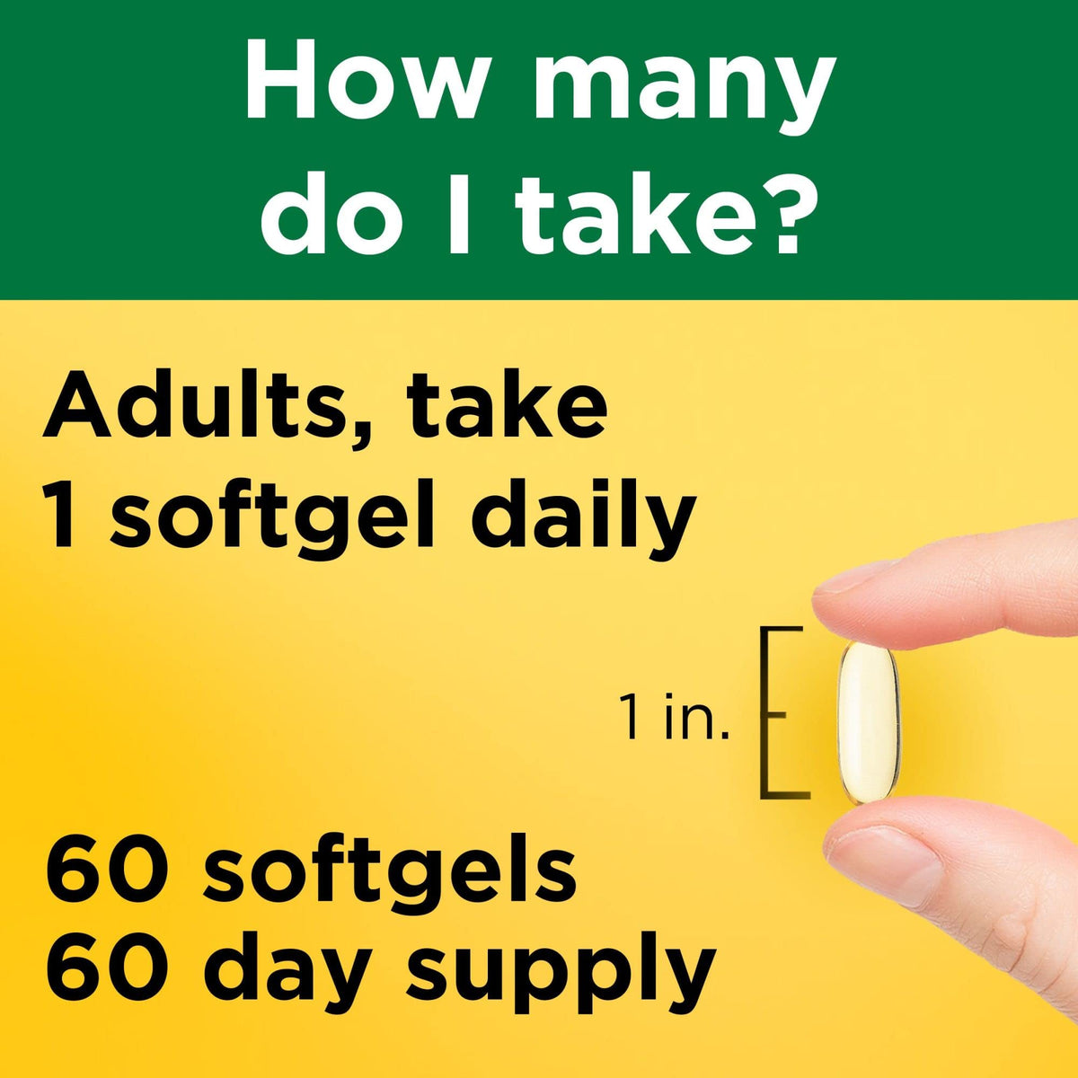 Vue arrière de la bouteille de Nature Made Vitamine E 450 mg Softgels