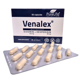 Vue arrière de la bouteille Venalex Complément Circulation