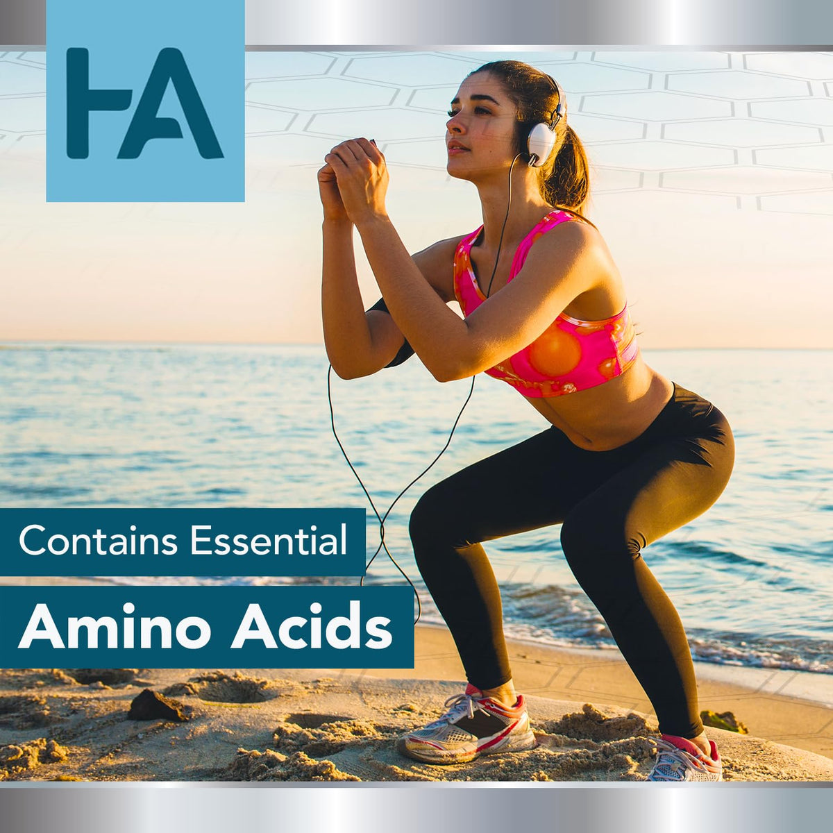 Vue arrière des capsules de L-Tryptophane Healing Awakening avec informations nutritionnelles