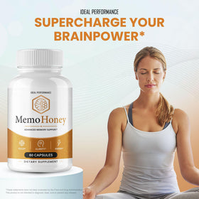 Vue arrière des capsules Memo Honey avec ingrédients