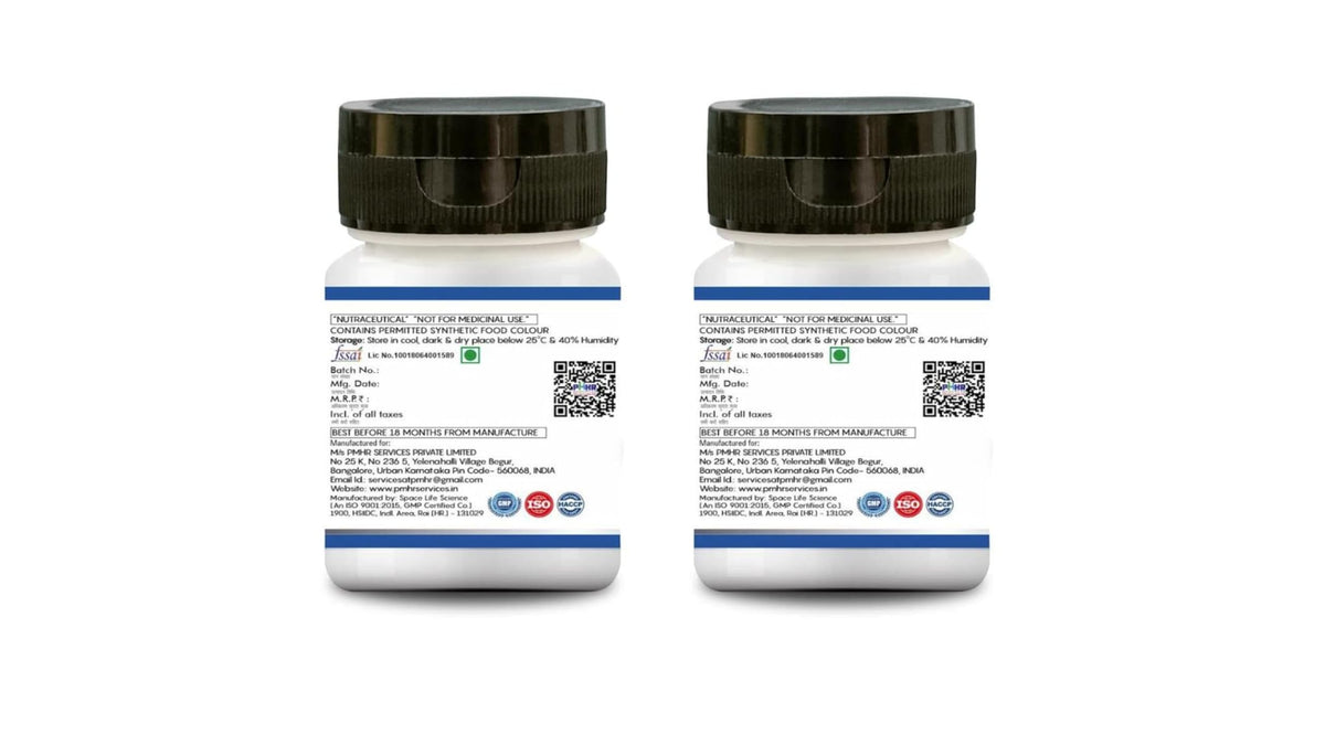 Vue arrière du flacon d'daily wellness Bacillus Clausii avec informations nutritionnelles