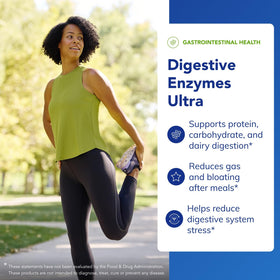 Vue arrière du flacon d'Enzymes Ultra Pure Encapsulations