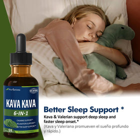 Vue arrière du flacon d'extrait de Kava Kava Nurbetoxa