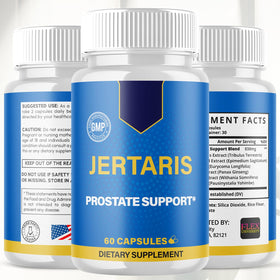 Vue arrière du flacon de Jertaris Capsules