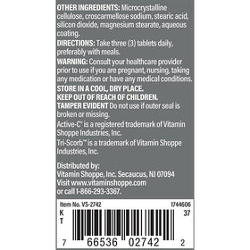 Vue arrière du flacon de multivitamine Ultimate Man 50+, affichant les ingrédients
