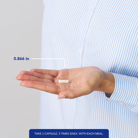 Vue arrière du flacon de Pure Encapsulations Betaine HCl Pepsin