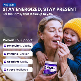 Vue arrière du flacon de Resvératrol PURE HEALTH MAX