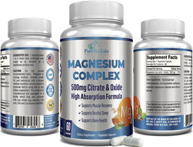 Vue arrière du flacon de YUMMYVITE Citrate de Magnésium