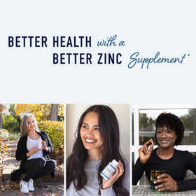 Vue arrière du flacon de Zinc Chélaté 30mg SMNutrition