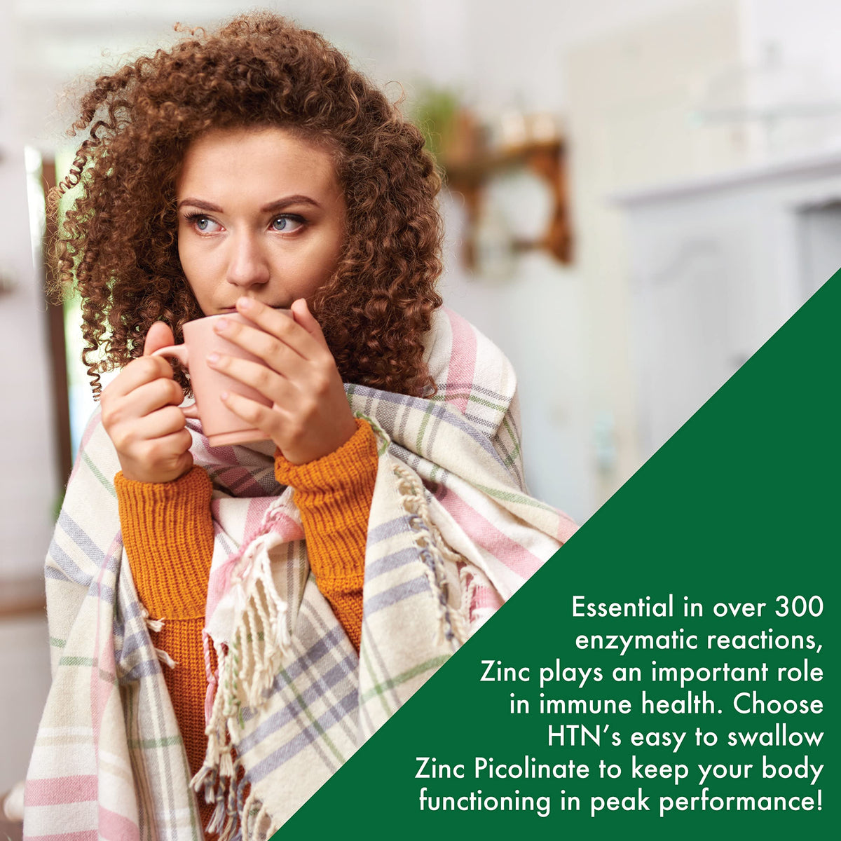 Vue arrière du flacon de Zinc Picolinate 75mg