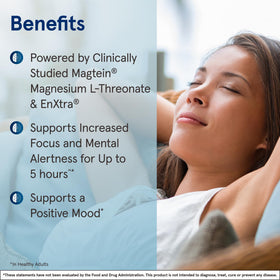 Vue arrière du flacon Jarrow Formulas Magnesium L-Threonate