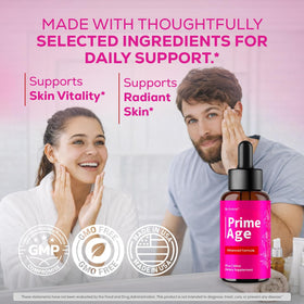 Vue arrière du flacon OVICIA Age Drops 170g