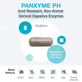 Vue arrière du flacon XYMOGEN PanXyme pH