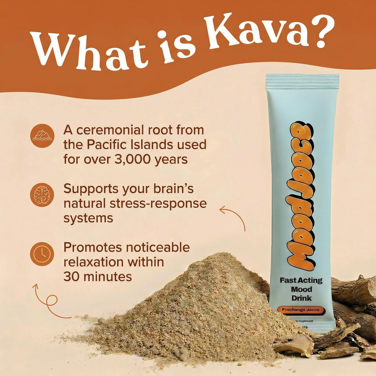 Vue arrière du sachet de Kava Mood Jooce jooce works