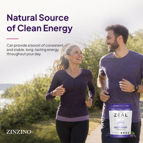 Vue arrière du sachet de Zurvita Zeal for Life