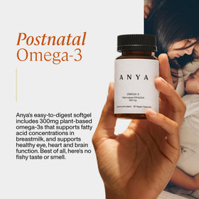Vue avant des gélules Omega-3 Végétal ANYA