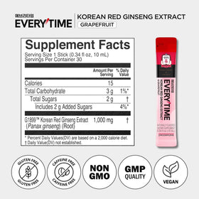 Vue d'ensemble des sticks de ginseng rouge coréen